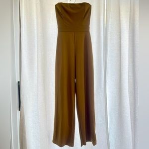 Tube Top Off Shoulder Strapless Jumpsuit